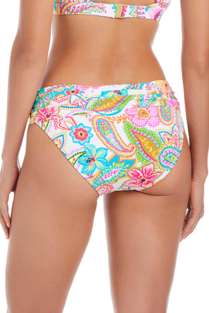 All Set For Summer Sarong Hipster Bikini Bottom - Bleu Rod Beattie