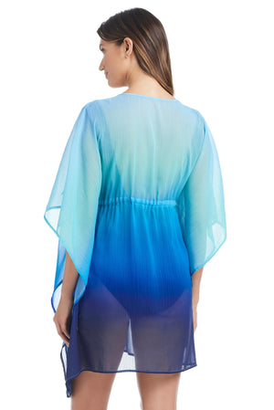 Desert Mirage Caftan Coverup - Bleu Rod Beattie