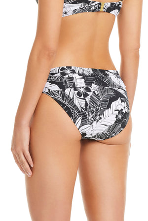 Double Duty Sarong Premium Hipster Bikini Bottom - Bleu Rod Beattie