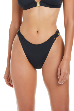 La Cote D'Azur Women's Scoop Bikini Bottom - Bleu Rod Beattie