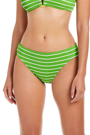 Pucker Up Basic Hipster Bikini Bottom - Bleu Rod Beattie