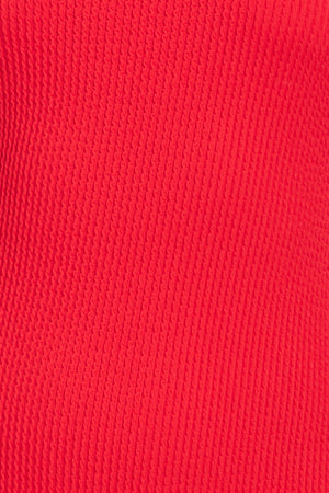 Blue Bleu Rod Pucker Up Hi-Leg 90's bikini bottom with a sleek, high-cut design perfect for retro swimwear style.