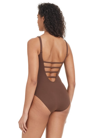 NEW Color! The LIMITED EDITION Hole In One Swimsuit in Rockpool - Bleu Rod Beattie