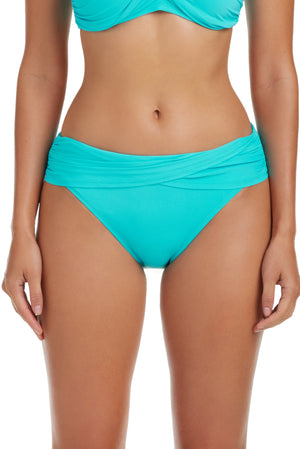 Kore Sarong Hipster Bikini Bottom - Bleu Rod Beattie