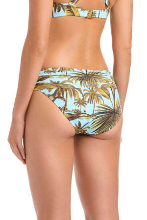 White Lotus Sarong Hipster Bikini Bottom