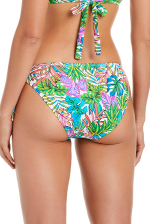 Colorful print bikini bottoms