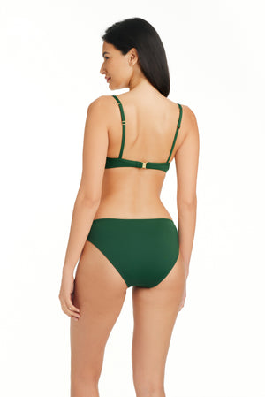 Ring Master Hipster Sarong Bikini Bottom - Bleu Rod Beattie