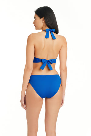 Ring Master Hipster Sarong Bikini Bottom - Bleu Rod Beattie