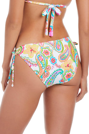 All Set For Summer Tie Side Hipster Bikini Bottom - Bleu Rod Beattie