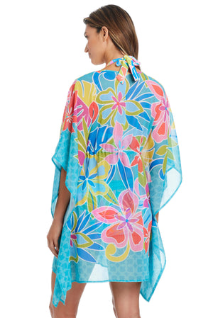 Barcelona Bloom Caftan Coverup