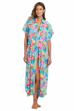 Barcelona Bloom Dress Coverup
