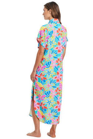 Barcelona Bloom Dress Coverup
