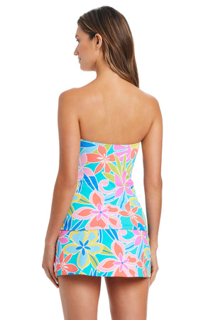 Barcelona Bloom Bandini Tankini Top