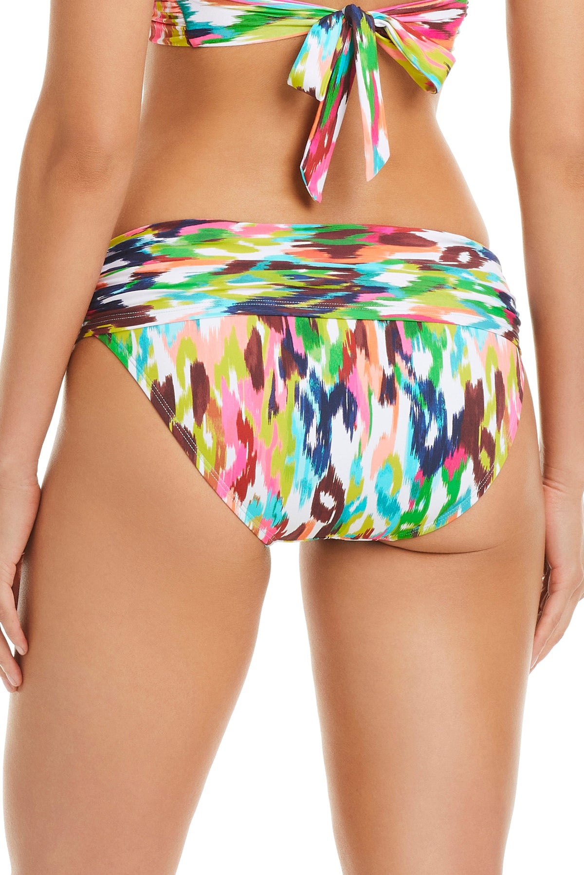 Keep It Moving Sarong Hipster Bikini Bottom - Bleu Rod Beattie