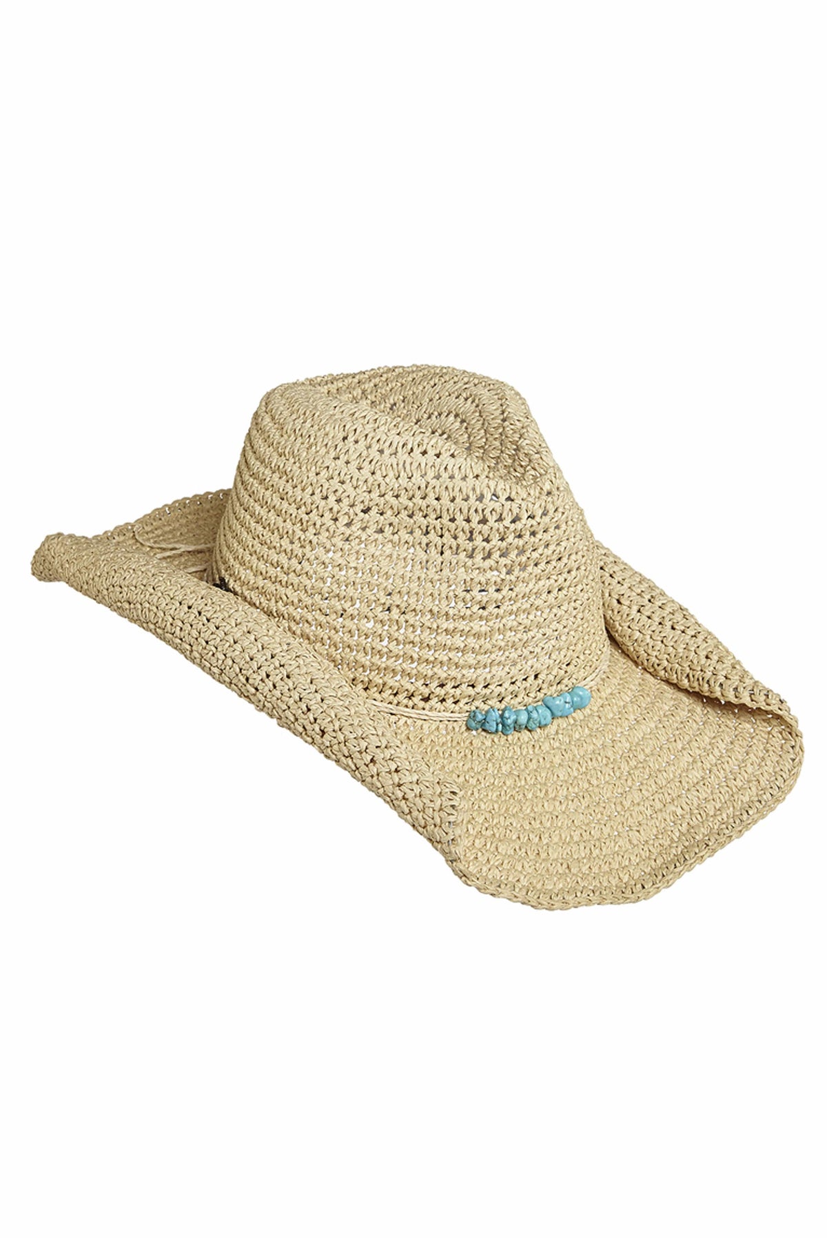 The Crochet Cowboy Hat - Bleu Rod Beattie