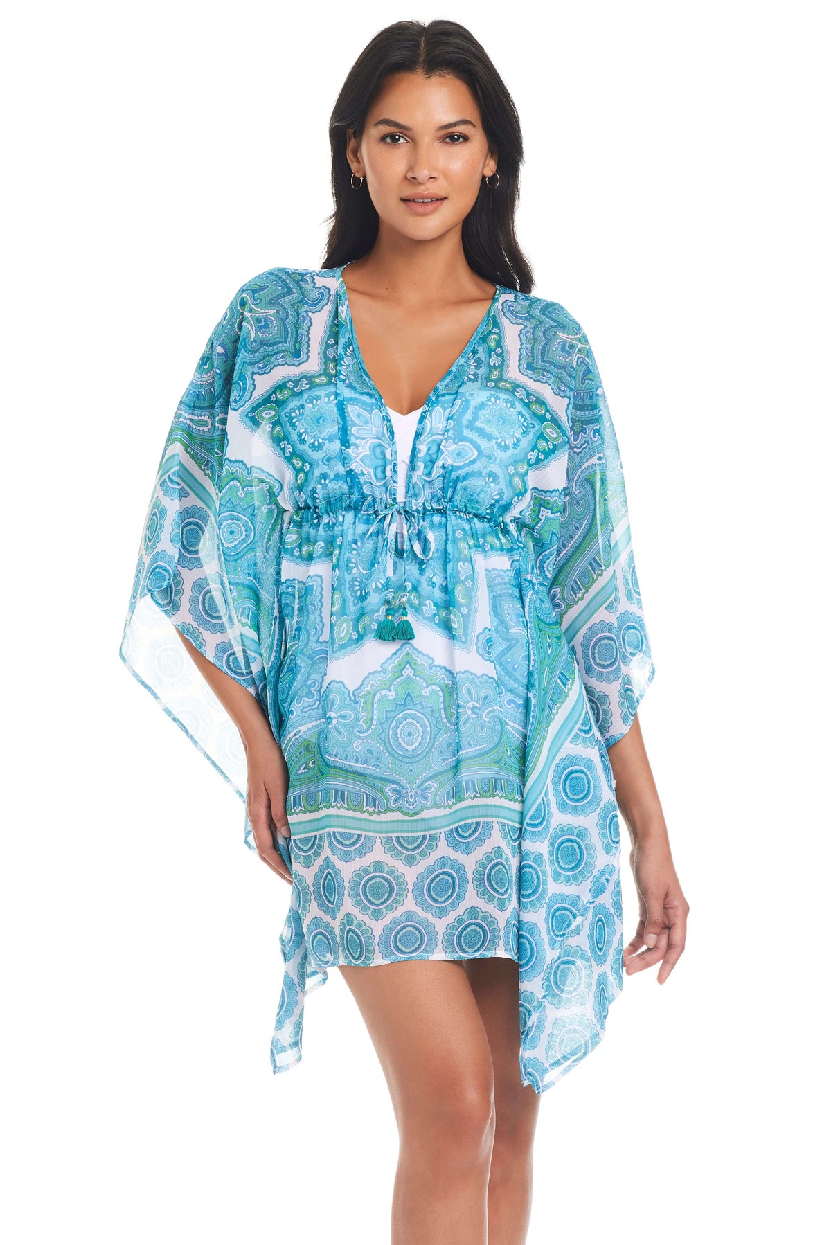 Coastal Cool Caftan Cover-Up | Bleu Rod Beattie