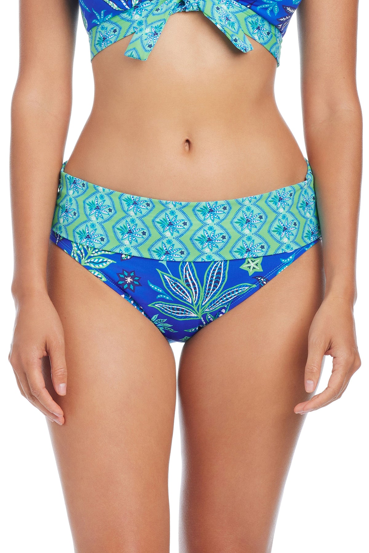 Desert Bloom Fold Over Bottoms - Bleu Rod Beattie