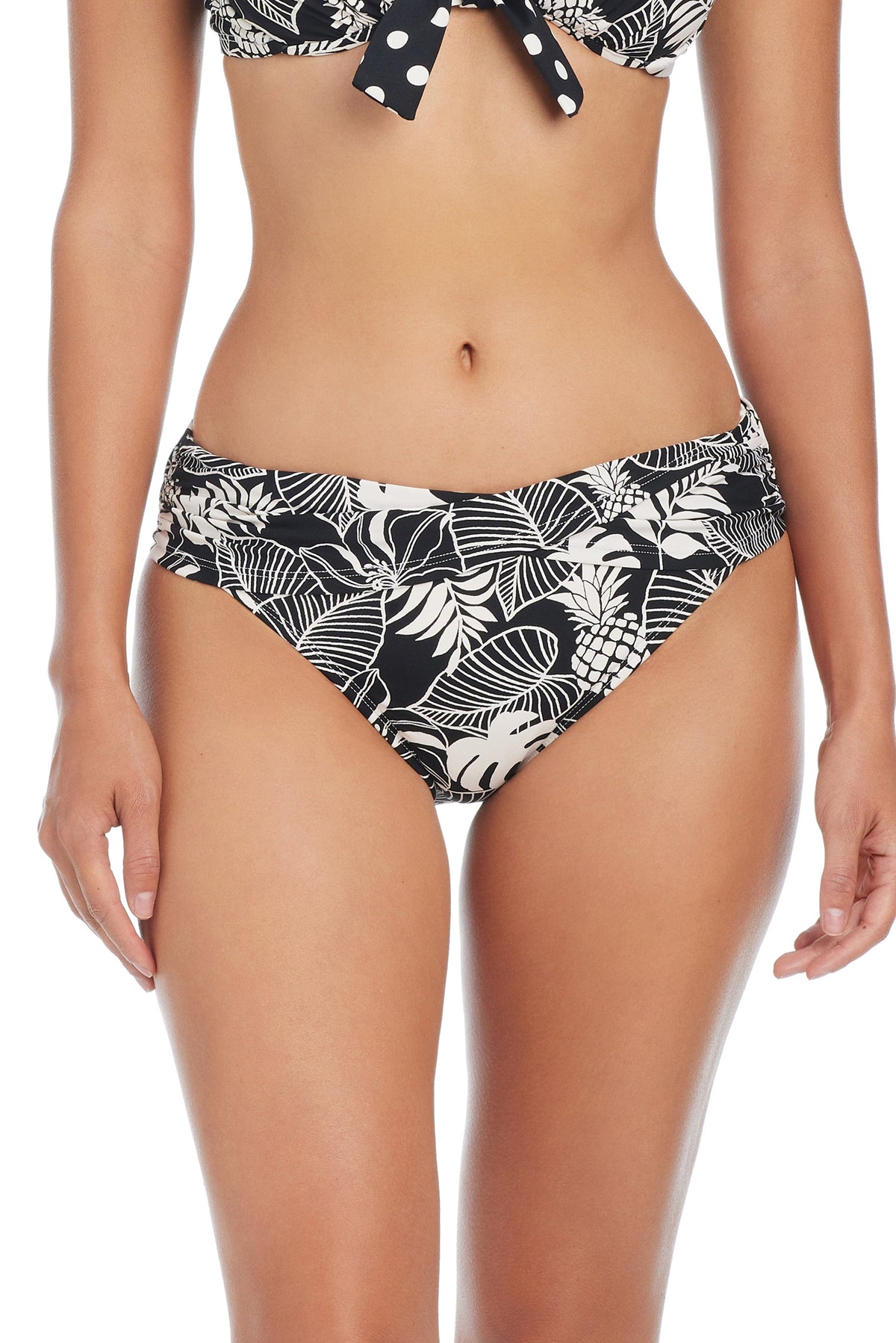 Double Trouble Sarong Hipster Bottom - Bleu Rod Beattie