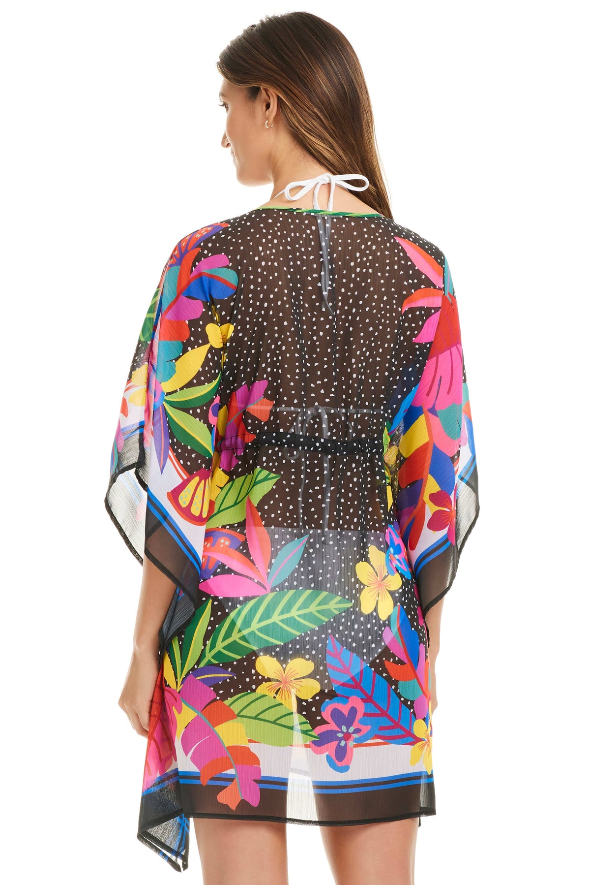 Extra Bold Caftan Cover Up - Bleu Rod Beattie