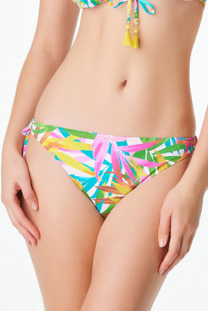 Fantasy Island Tie Side Bikini Bottom - Bleu Rod Beattie