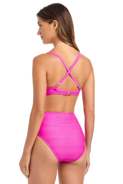 Golden Hour Underwire D-DD Cup Bikini Top