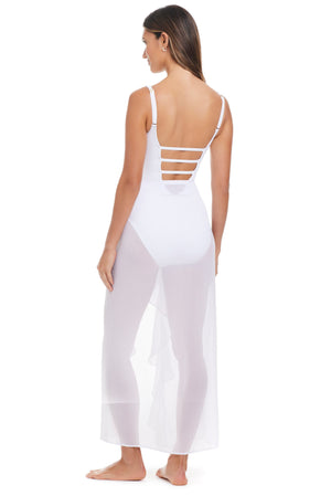 The Women's Premium LIMITED EDITION Long Ruffle Sarong Coverup