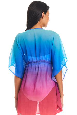 Heat Of The Moment Caftan Cover-Up - Bleu Rod Beattie