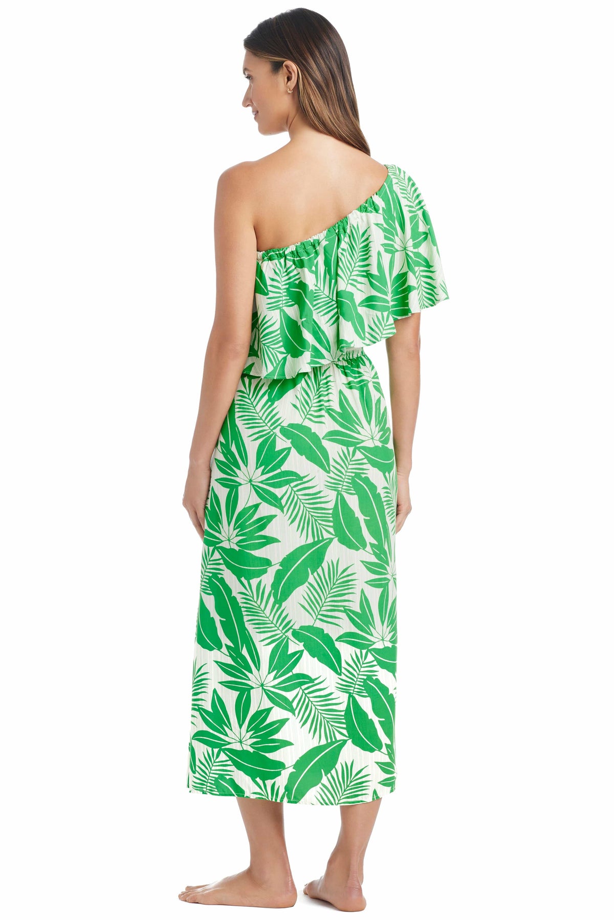 Blue Bleu Rod Island Time dress coverup with lightweight, flowy fabric, perfect for beach or poolside wear.