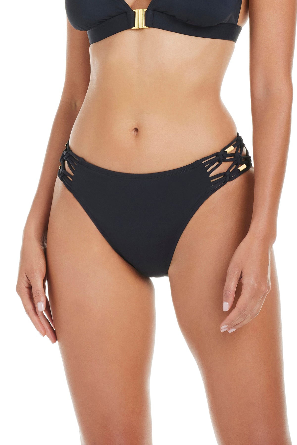 La Cote D'Azur Women's Hipster Bikini Bottom - Bleu Rod Beattie