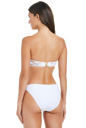 La Cote D'Azur Women's V Wire Bandeau Bikini Top