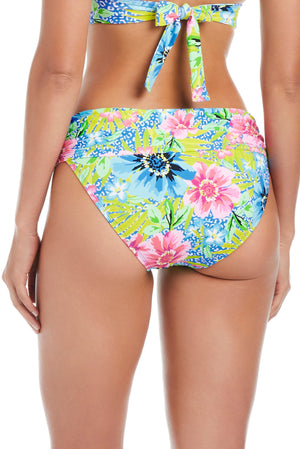 Let's Get Away Sarong Hipster Bikini Bottom - Bleu Rod Beattie