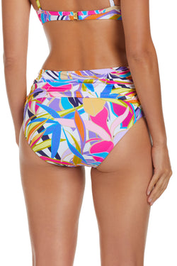 Living Color Hi-Waist Sarong Bottom