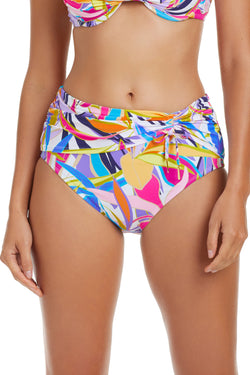 Living Color Hi-Waist Sarong Bottom