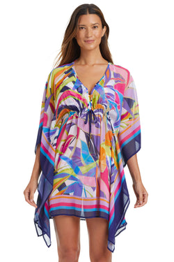 Living Color Caftan Coverup