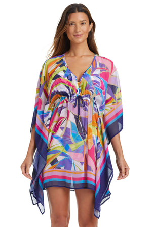 Living Color Caftan Coverup