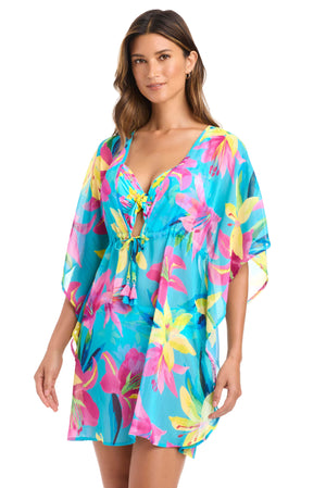 Lush Life Caftan Coverup - Bleu Rod Beattie
