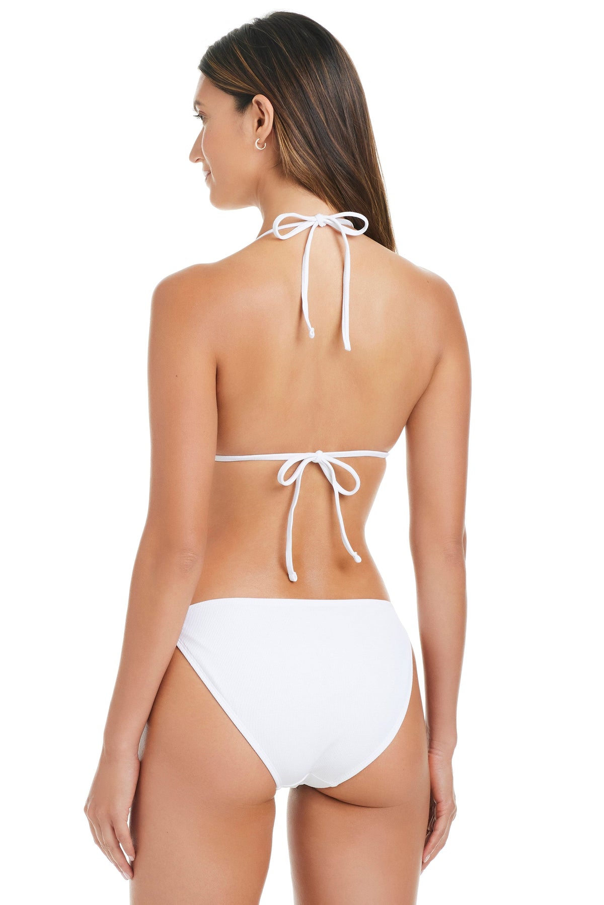 Pique Ole Tall Triangle Bra Top - Bleu Rod Beattie