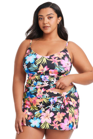 NEW! Plus Size Sweet Escape Scoop Neck Tankini Top