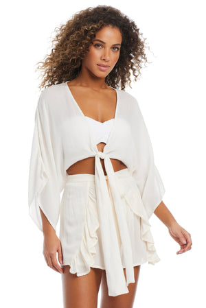 NEW! Pool Party Rayon Coverup Shirt