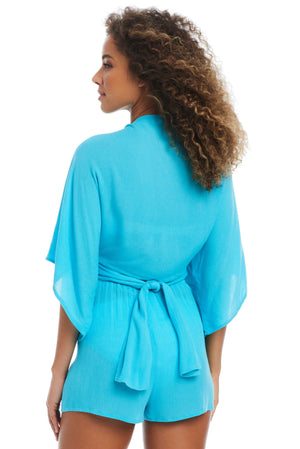 NEW! Pool Party Rayon Coverup Shirt