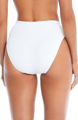 Pucker Up Hi-Waist Bikini Bottom - Bleu Rod Beattie