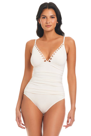 Pulling Strings Braided One Piece Swimsuit