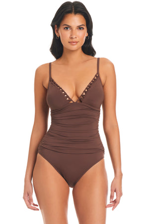 Pulling Strings Braided One Piece Swimsuit