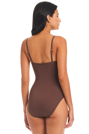 Pulling Strings Braided One Piece Swimsuit