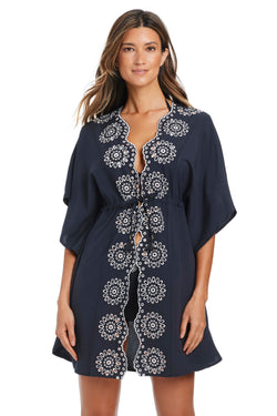 Spanish Islet Caftan Coverup