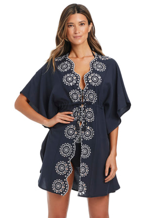 Spanish Islet Caftan Coverup