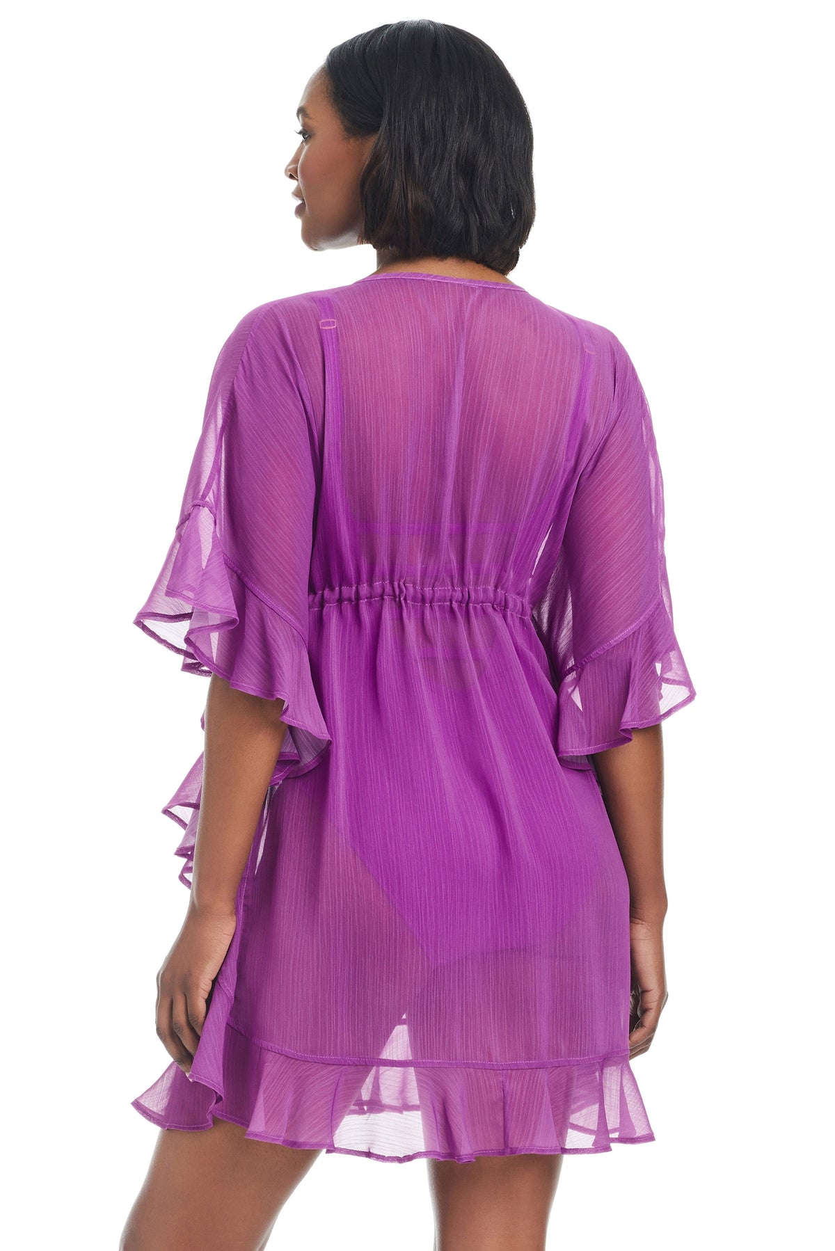 The LIMITED EDITION Gypset Caftan Swimsuit Cover Up - Bleu Rod Beattie