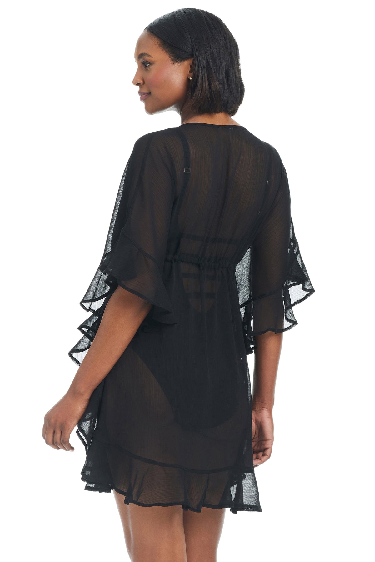 The LIMITED EDITION Gypset Caftan Swimsuit Cover Up - Bleu Rod Beattie