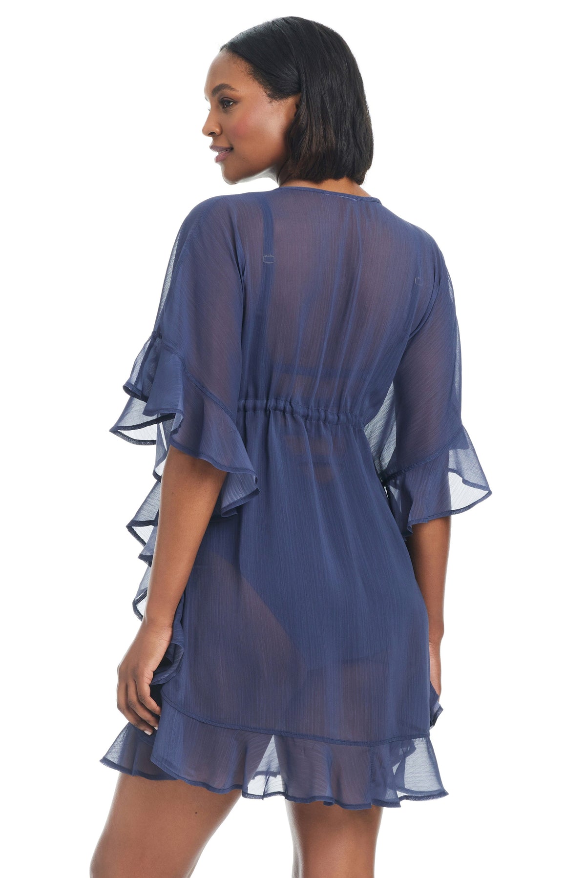 The LIMITED EDITION Gypset Caftan Swimsuit Cover Up - Bleu Rod Beattie