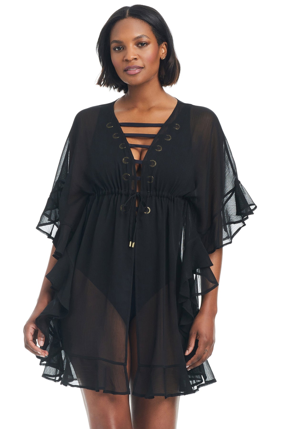 The LIMITED EDITION Gypset Caftan Swimsuit Cover Up - Bleu Rod Beattie